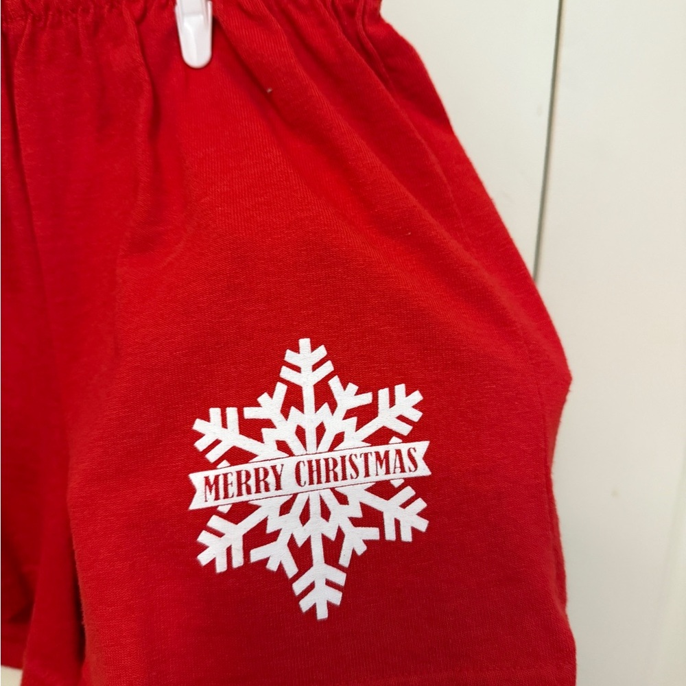Soffe Red Holiday Shorts